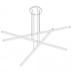 Подвесная люстра Citilux Trent CL203730