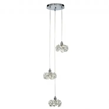 Хрустальный подвесной светильник Хром Citilux Eletto Betsy EL322P03.1 от ImperiumLoft