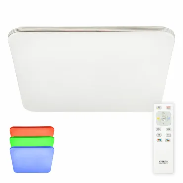 Потолочный светильник с пультом RGB Citilux Симпла CL714K900G