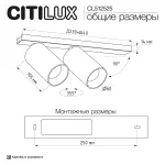 Настенный светильник Citilux AXEL CL512525