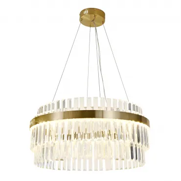 Люстра хрустальная с пультом Citilux Sheldon CL339153 LED