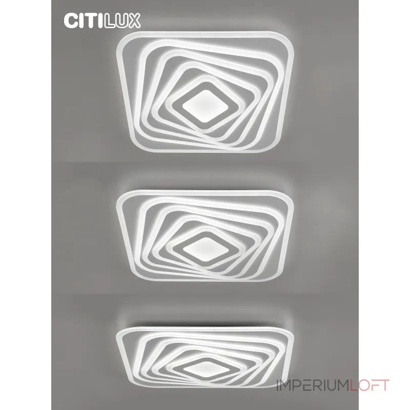 Умный потолочный светильник Citilux Триест Смарт CL737A45E