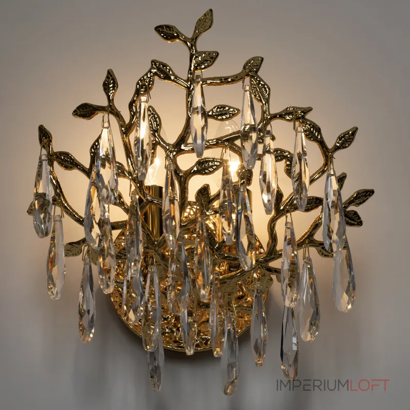 Бра хрустальное Золото Citilux RITZ CL310022