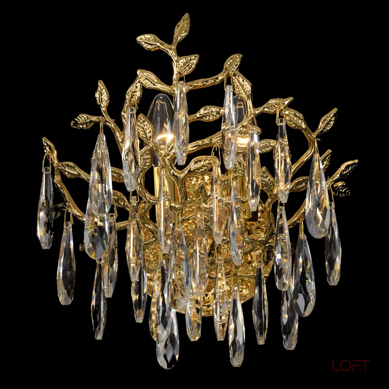Бра хрустальное Золото Citilux RITZ CL310022