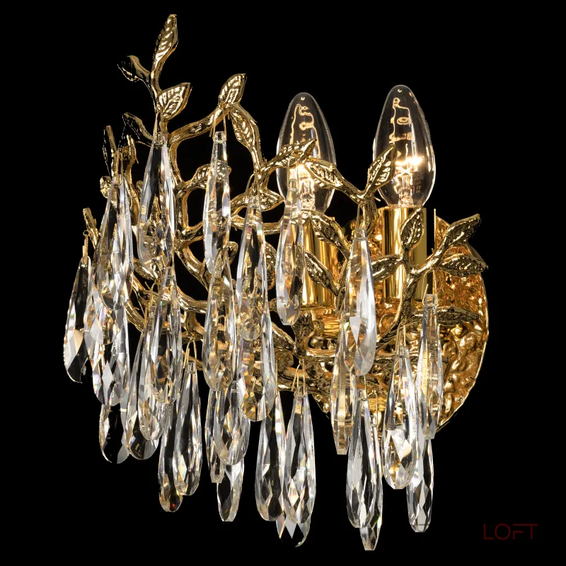 Бра хрустальное Золото Citilux RITZ CL310022