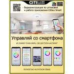 Умный потолочный светильник Citilux Диамант Смарт CL713A80G