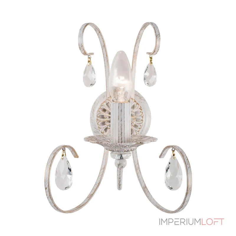 Бра Citilux Джесси CL410312 Цвет арматуры белый Цвет плафонов прозрачный от ImperiumLoft Бра Citilux Джесси CL410312 Цвет арматуры белый Цвет плафонов прозрачный от ImperiumLoft