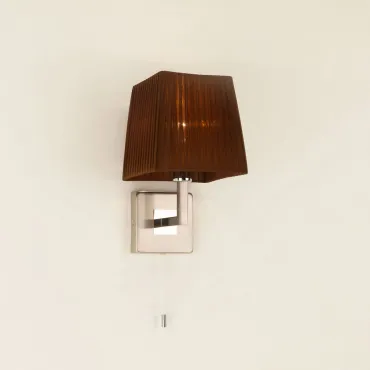 Бра Citilux Гофре CL914312 Цвет арматуры хром Цвет плафонов коричневый