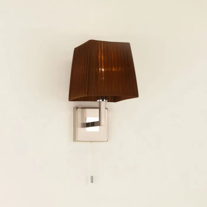 Бра Citilux Гофре CL914312 Цвет арматуры хром Цвет плафонов коричневый от ImperiumLoft
