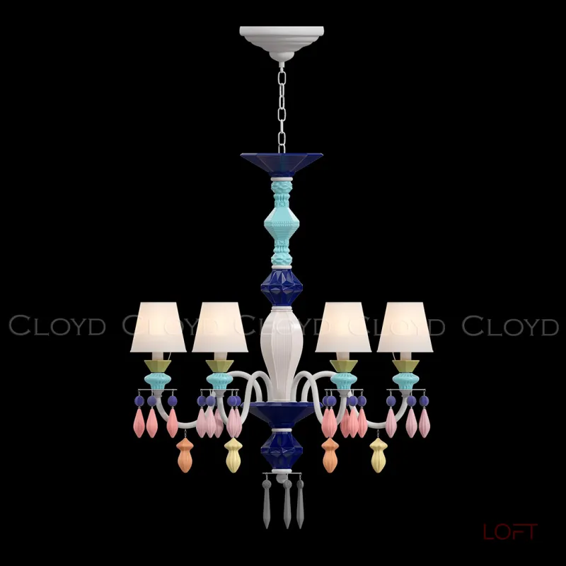 Люстра Cloyd LOTTIE-A C6 D56цветная 11901