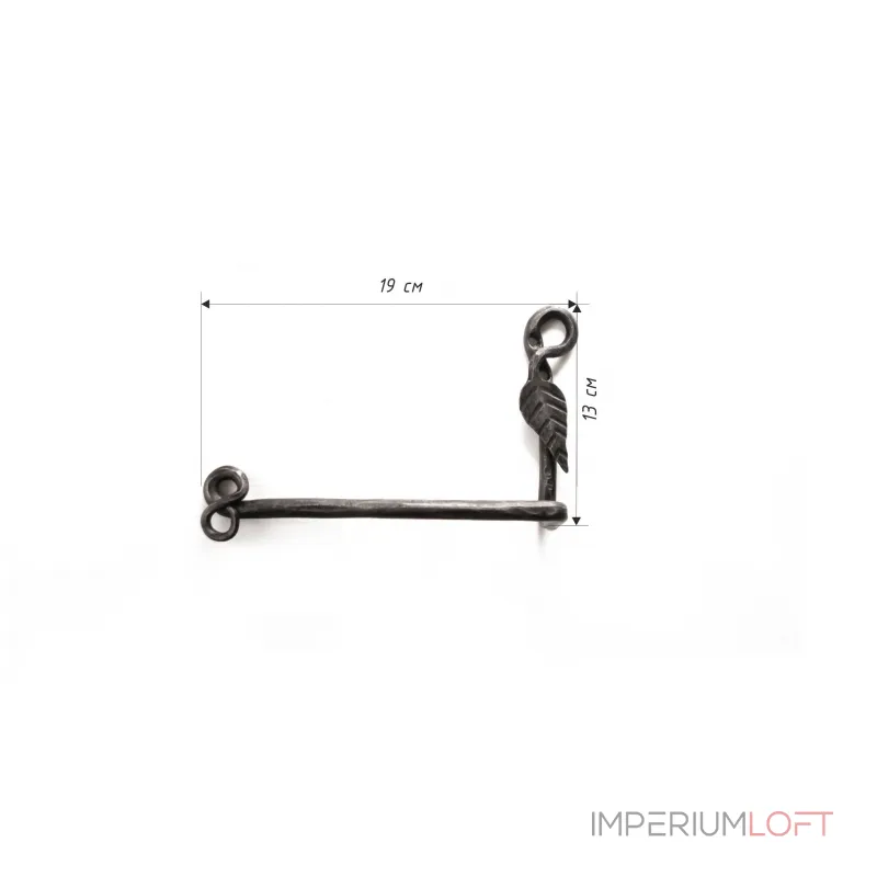 Держатель для туалетной бумаги с листочком Covali HC-356 от ImperiumLoft Держатель для туалетной бумаги с листочком Covali HC-356 от ImperiumLoft