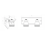 Настенный уличный светильник Covali WL-38032 от ImperiumLoft
