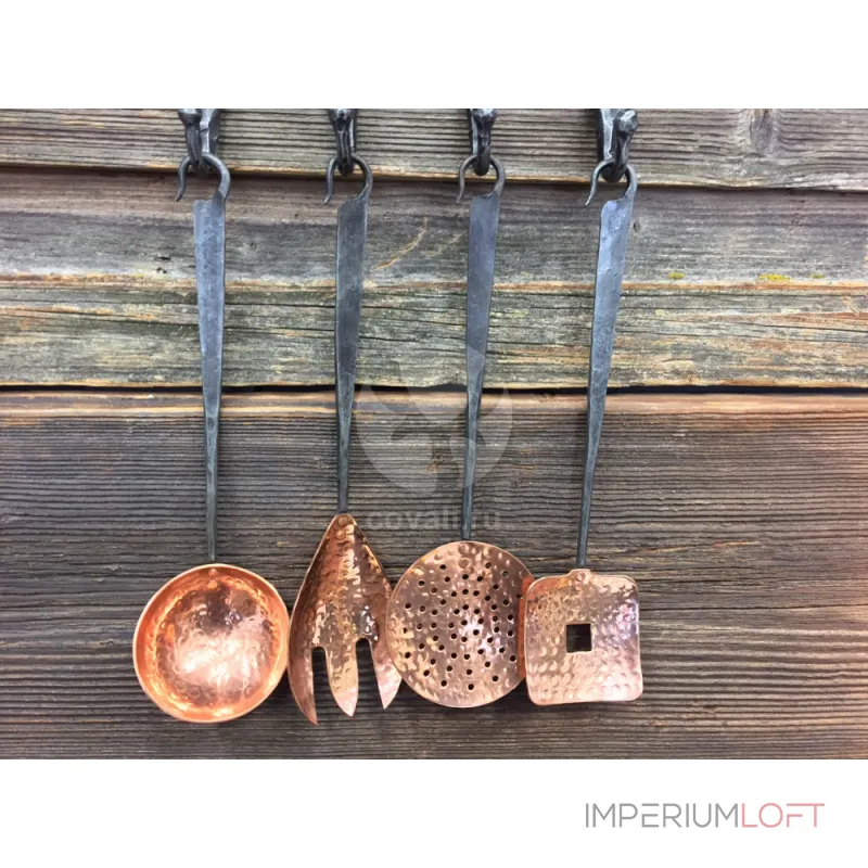 Набор для кухни медный Covali HC-785 от ImperiumLoft Набор для кухни медный Covali HC-785 от ImperiumLoft