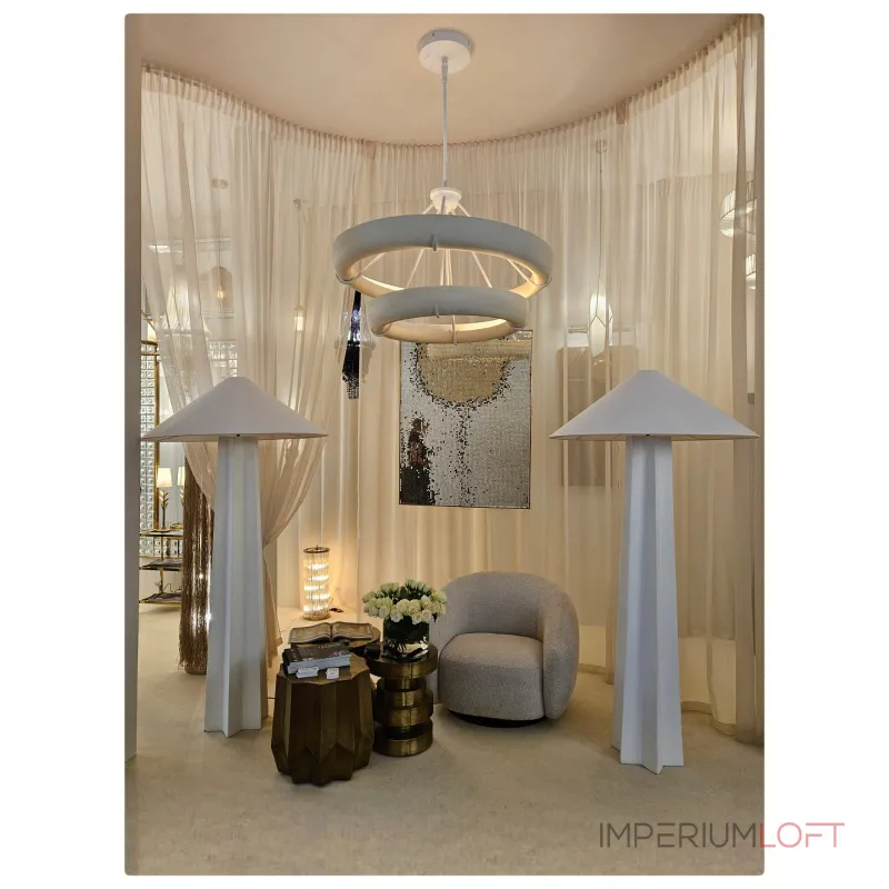 Торшер с абажуром Covali VH-756734 от ImperiumLoft Торшер с абажуром Covali VH-756734 от ImperiumLoft