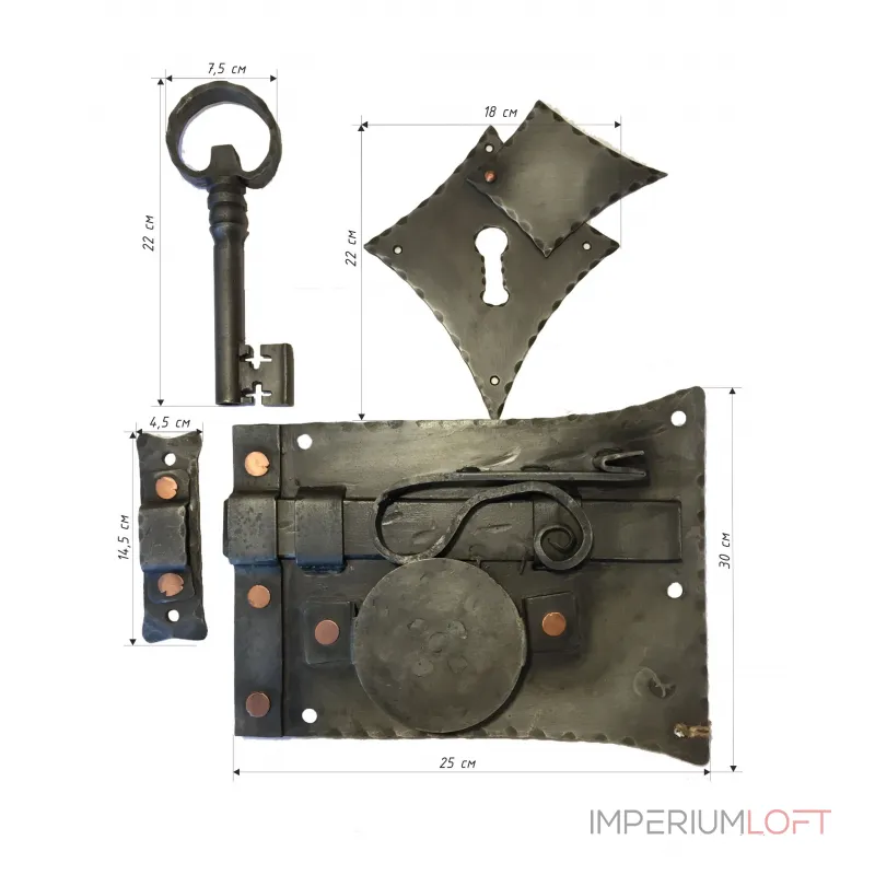 Замок дверной с ключом Covali HC-879 от ImperiumLoft Замок дверной с ключом Covali HC-879 от ImperiumLoft