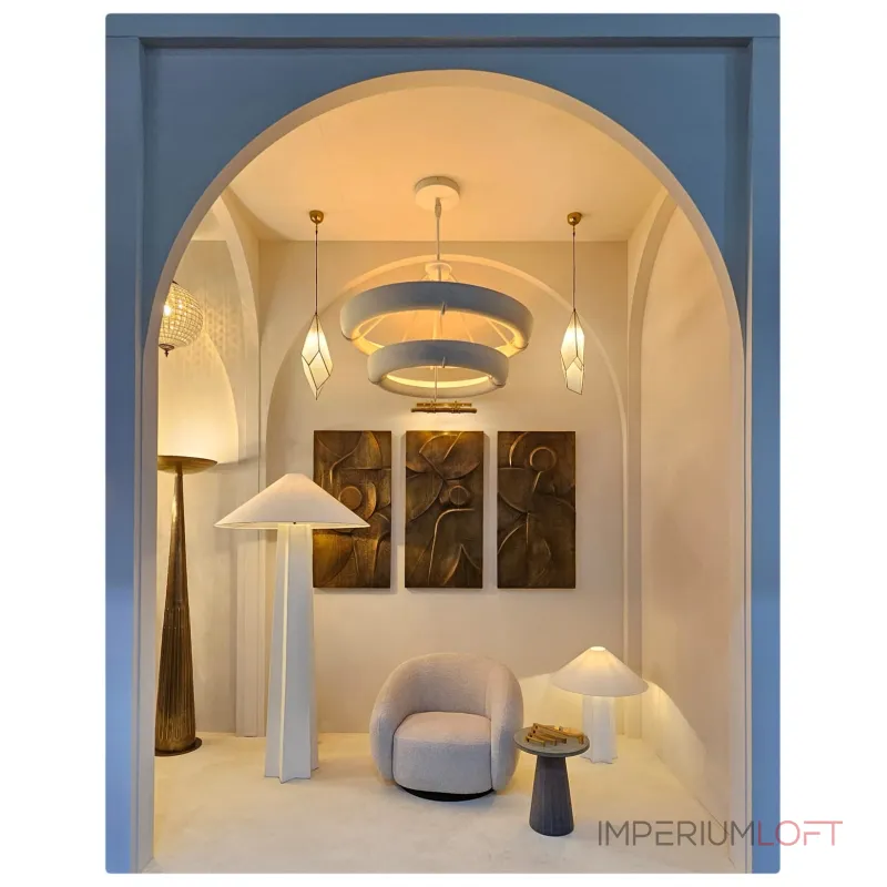 Торшер с абажуром Covali VH-756734 от ImperiumLoft Торшер с абажуром Covali VH-756734 от ImperiumLoft