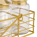 Набор стеклянных баночек 4 шт. Covali SH-8627G от ImperiumLoft