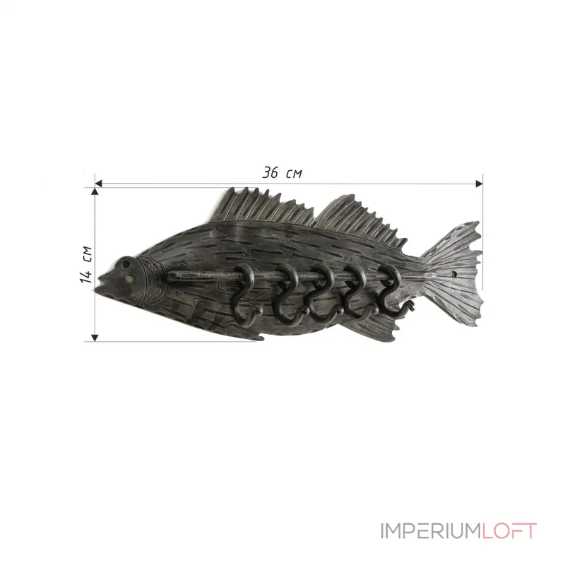 Вешалка "Рыба" Covali MS-50 от ImperiumLoft Вешалка "Рыба" Covali MS-50 от ImperiumLoft