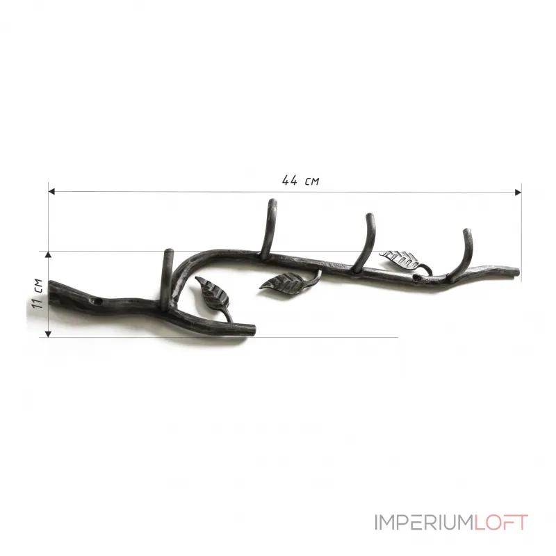 Вешалка березовая ветвь 44 см Covali HC-348 от ImperiumLoft