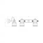 Настенный светильник Covali WL-30170