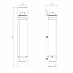 Настенный светильник Covali WL-31529 от ImperiumLoft