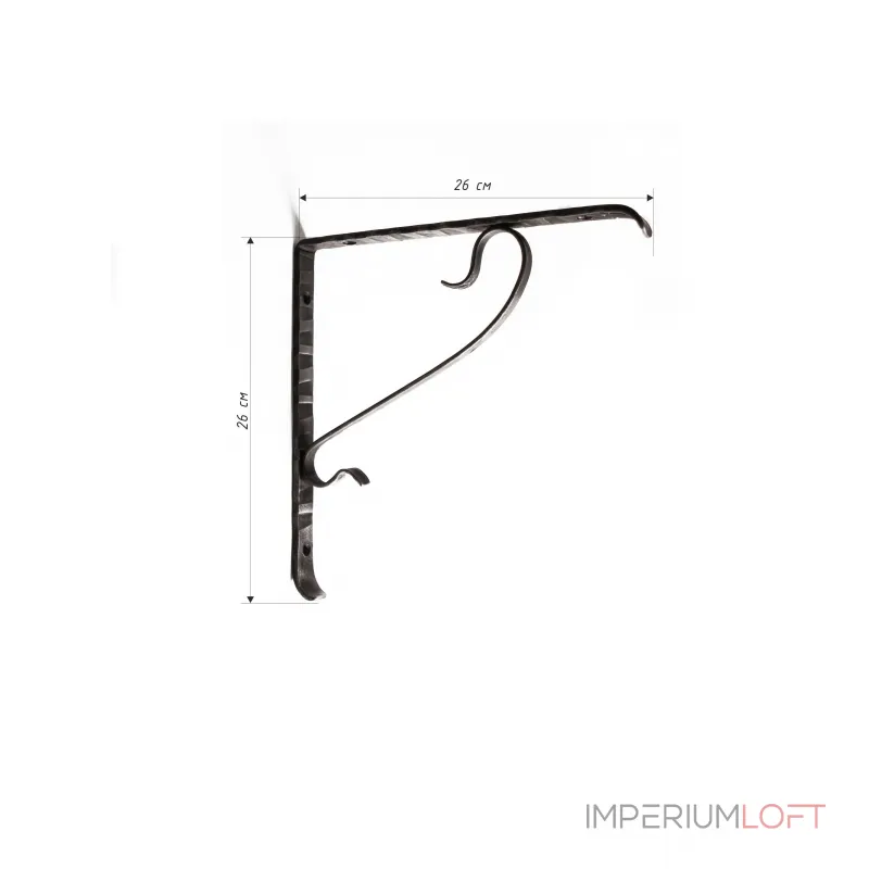 Держатель для полки 26 см Covali HC-208С от ImperiumLoft Держатель для полки 26 см Covali HC-208С от ImperiumLoft