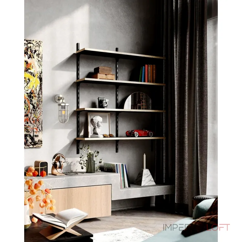 Настенный уличный светильник Covali WL-59854 от ImperiumLoft Настенный уличный светильник Covali WL-59854 от ImperiumLoft