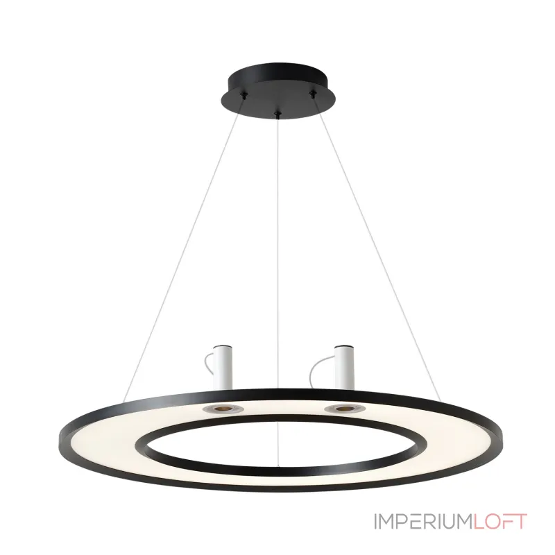 Подвесная люстра Crystal Lux CONTOUR SP50W LED BLACK 3800/250 Подвесная люстра Crystal Lux CONTOUR SP50W LED BLACK 3800/250