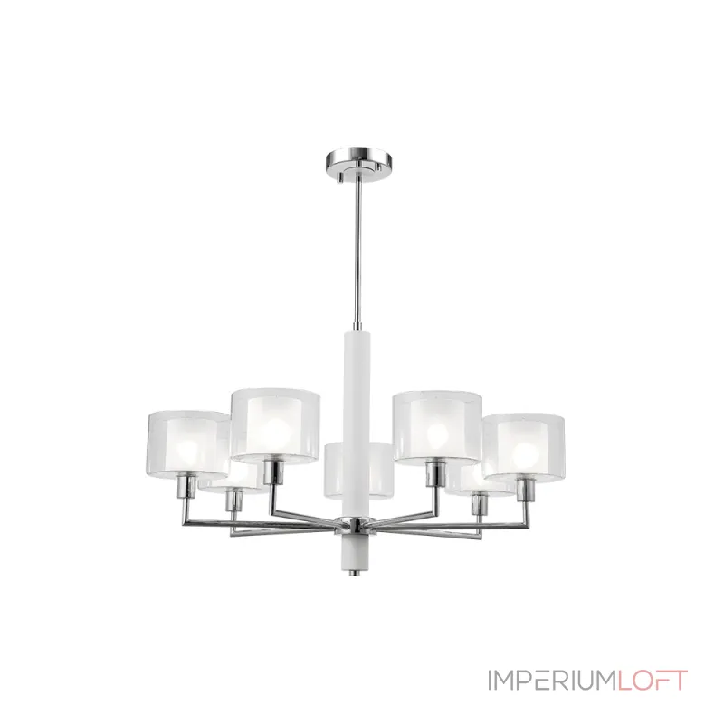 Люстра на штанге Crystal Lux MAESTRO SP-PL7 CHROME