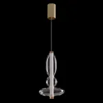 Светильник подвесной Crystal Lux QUASAR SP10W LED TRANSPARENT 3791/210 от ImperiumLoft