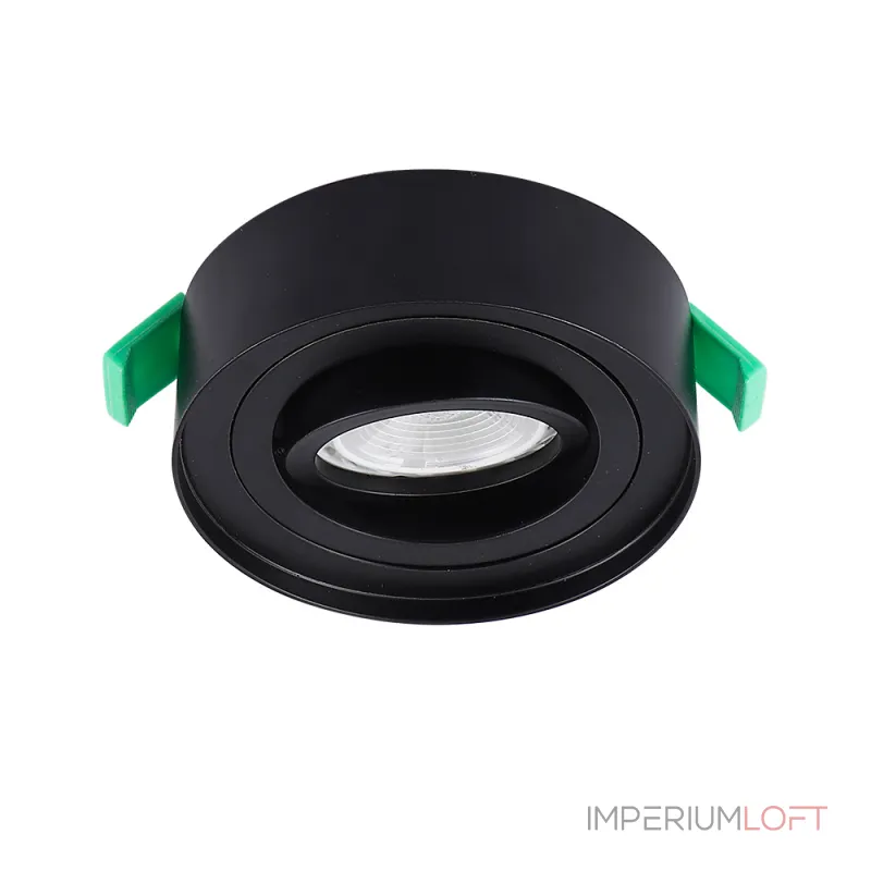 Светильник встраиваемый c малым заглублением Crystal Lux CLT 059C1 BL