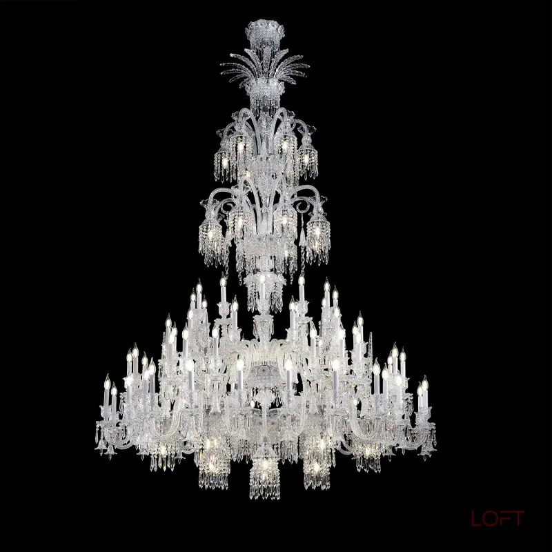 Подвесная люстра Crystal Lux VERSAILLES SP93 CHROME