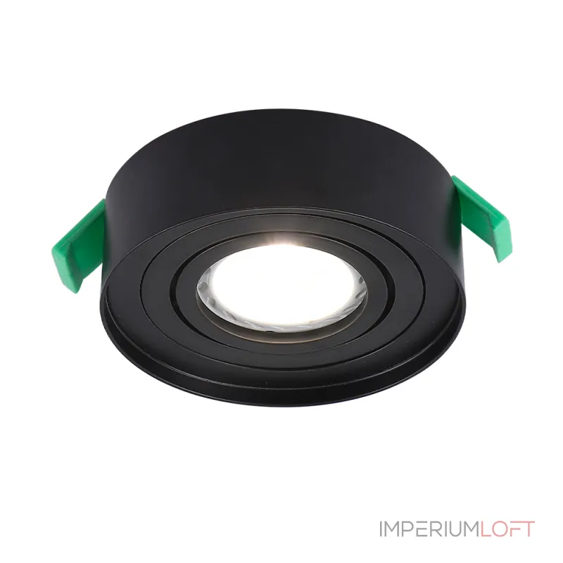 Светильник встраиваемый c малым заглублением Crystal Lux CLT 059C1 BL