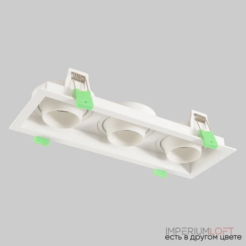 Светильник встроенный Crystal Lux CLT 069C3 WH