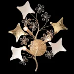 Бра Crystal Lux LETISIA AP3 GOLD от ImperiumLoft