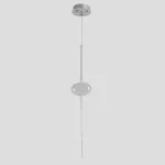 Подвесной светильник Crystal Lux GLASS SP3W LED CHROME