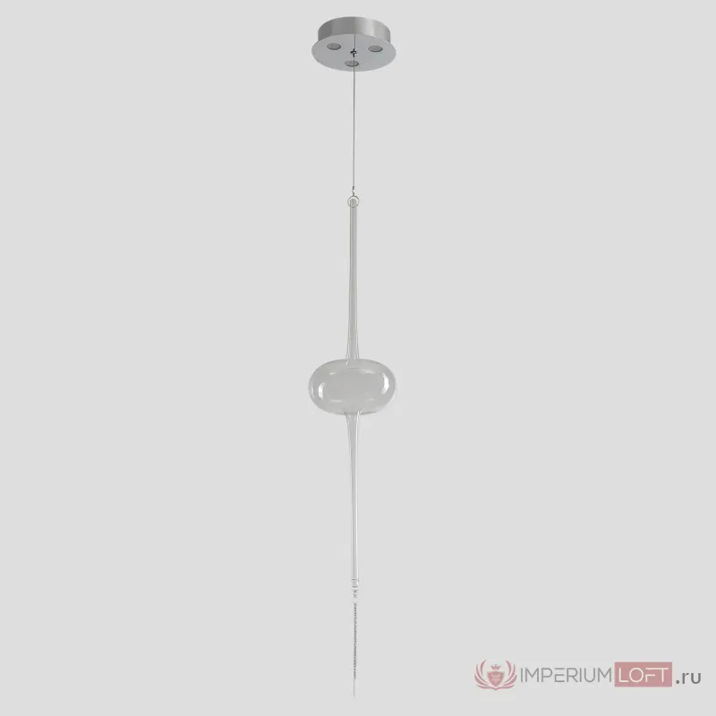 Светильник подвесной Crystal Lux GLASS SP3W LED CHROME от ImperiumLoft