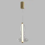 Светильник подвесной Crystal Lux QUASAR SP10W LED TRANSPARENT 3791/210 от ImperiumLoft