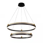 Люстра Crystal Lux FERNANDO SP123W LED BLACK/GOLD
