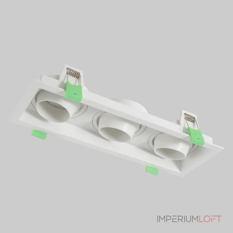 Светильник встроенный Crystal Lux CLT 069C3 WH