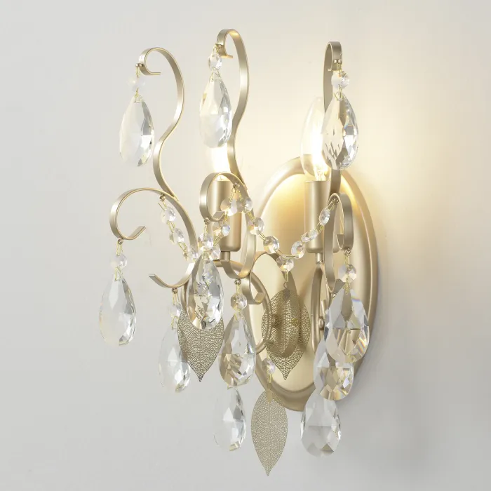 Бра Crystal Lux ESMIRALDA AP2 GOLD 0523/402 от ImperiumLoft