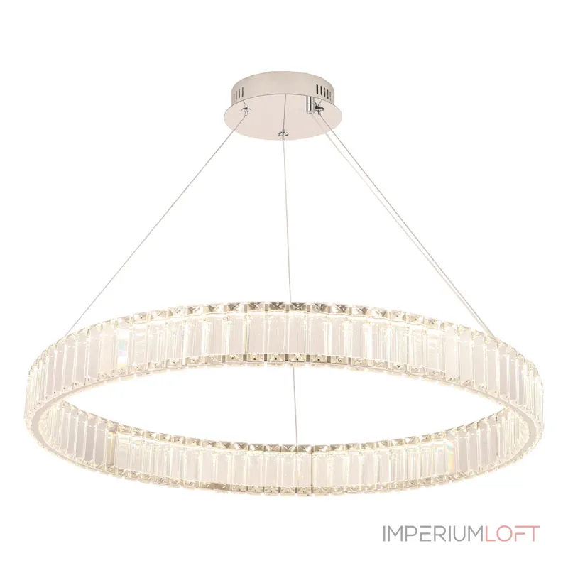 Подвесная люстра Crystal Lux MUSIKA SP70W LED CHROME