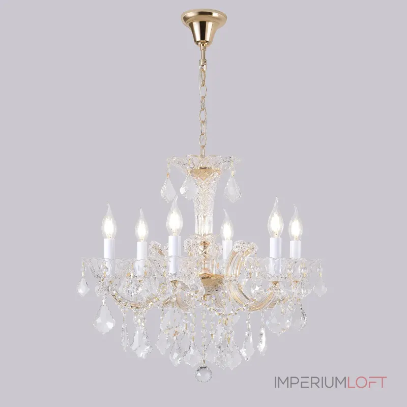 Подвесная люстра Crystal Lux CRISTELLE SP6 GOLD