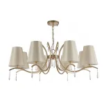 Люстра Crystal Lux RENATA SP8 GOLD от ImperiumLoft