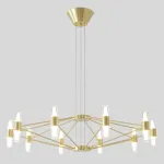 Люстра Crystal Lux DOROTEA SP10 GOLD от ImperiumLoft