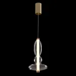 Светильник подвесной Crystal Lux QUASAR SP10W LED TRANSPARENT 3791/210 от ImperiumLoft