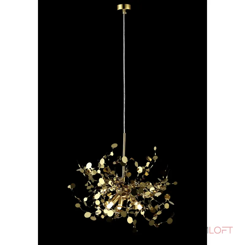 Подвесной светильник Crystal L ux GARDEN SP3 D400 GOLD Подвесной светильник Crystal L ux GARDEN SP3 D400 GOLD