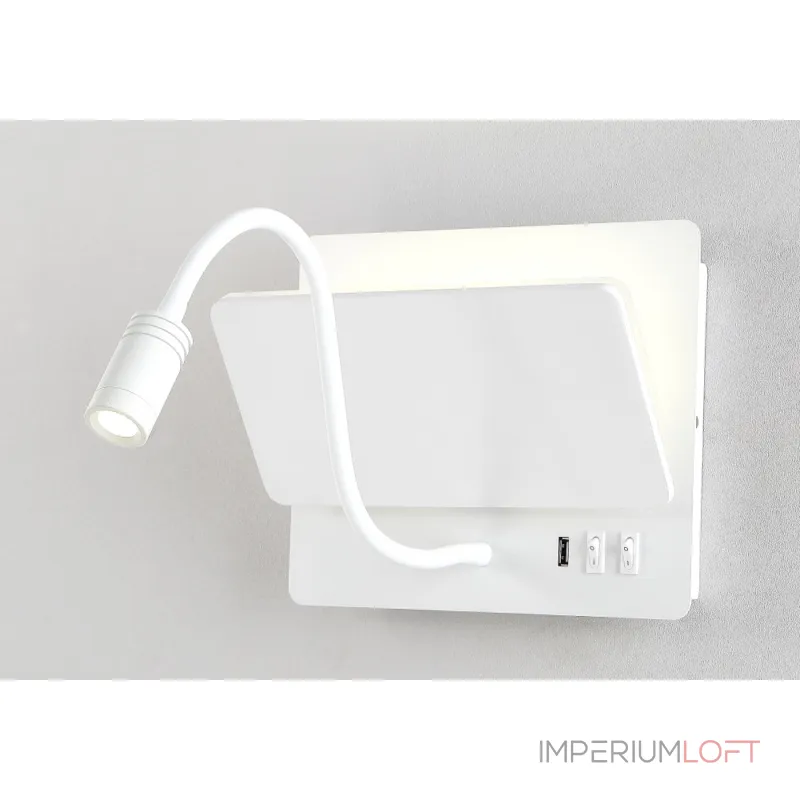 Бра Crystal Lux DUO AP9W LED WH Бра Crystal Lux DUO AP9W LED WH