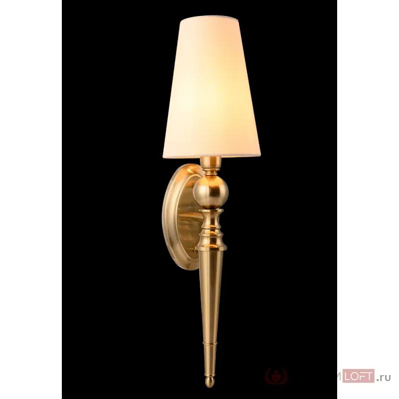 Бра Crystal Lux PER AP1 BRASS/BEIGE от ImperiumLoft