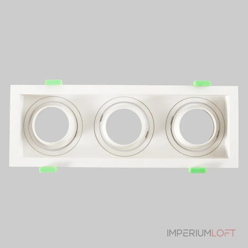 Светильник встроенный Crystal Lux CLT 069C3 WH